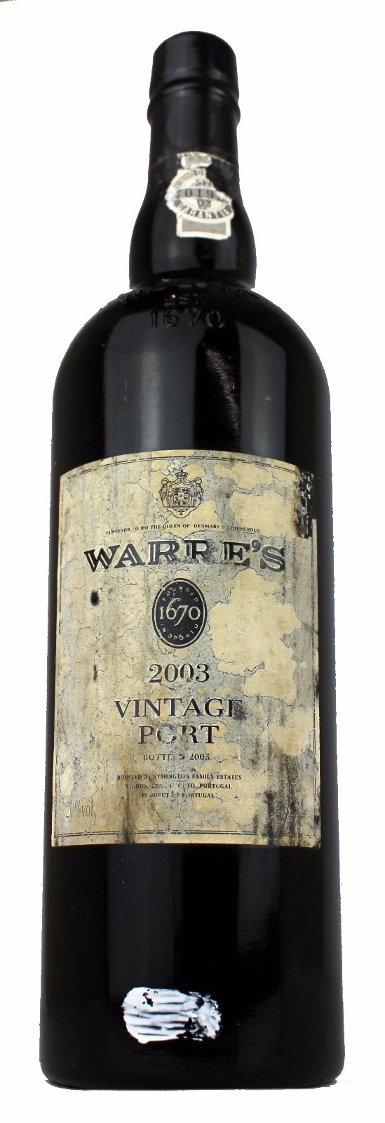 Warre's Vintage Port 2003 Vintage Port (damaged labels) | Vintage